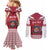 Personalized Latvia Couples Matching Mermaid Dress and Long Sleeve Button Shirt Latvijas Republika Folk Pattern