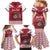 Personalized Latvia Family Matching Mermaid Dress and Hawaiian Shirt Latvijas Republika Folk Pattern