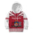 Personalized Latvia Kid Hoodie Latvijas Republika Folk Pattern
