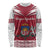 Personalized Latvia Long Sleeve Shirt Latvijas Republika Folk Pattern