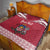 Personalized Latvia Quilt Latvijas Republika Folk Pattern