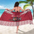 Personalized Latvia Sarong Latvijas Republika Folk Pattern