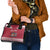 Personalized Latvia Shoulder Handbag Latvijas Republika Folk Pattern