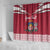 Personalized Latvia Shower Curtain Latvijas Republika Folk Pattern