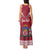 Personalized Latvia Tank Maxi Dress Latvijas Republika Folk Pattern