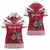 Personalized Latvia Women Polo Shirt Latvijas Republika Folk Pattern