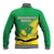 Brazil Coat Of Arms Baseball Jacket With Flag Style - Wonder Print Shop