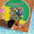 Brazil Coat Of Arms Beach Blanket With Flag Style - Wonder Print Shop