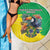 Brazil Coat Of Arms Beach Blanket With Flag Style - Wonder Print Shop