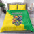 Brazil Coat Of Arms Bedding Set With Flag Style - Wonder Print Shop