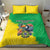 Brazil Coat Of Arms Bedding Set With Flag Style - Wonder Print Shop