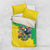 Brazil Coat Of Arms Bedding Set With Flag Style - Wonder Print Shop