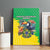 Brazil Coat Of Arms Canvas Wall Art With Flag Style - Wonder Print Shop