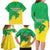 Brazil Coat Of Arms Family Matching Long Sleeve Bodycon Dress and Hawaiian Shirt With Flag Style - Wonder Print Shop