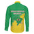Brazil Coat Of Arms Family Matching Long Sleeve Bodycon Dress and Hawaiian Shirt With Flag Style - Wonder Print Shop