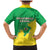 Brazil Coat Of Arms Family Matching Mermaid Dress and Hawaiian Shirt With Flag Style - Wonder Print Shop