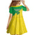 Brazil Coat Of Arms Family Matching Mermaid Dress and Hawaiian Shirt With Flag Style - Wonder Print Shop