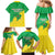 Brazil Coat Of Arms Family Matching Mermaid Dress and Hawaiian Shirt With Flag Style - Wonder Print Shop