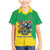 Brazil Coat Of Arms Family Matching Mermaid Dress and Hawaiian Shirt With Flag Style - Wonder Print Shop