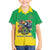 Brazil Coat Of Arms Family Matching Off Shoulder Short Dress and Hawaiian Shirt With Flag Style - Wonder Print Shop