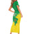 Brazil Coat Of Arms Family Matching Short Sleeve Bodycon Dress and Hawaiian Shirt With Flag Style - Wonder Print Shop