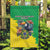 Brazil Coat Of Arms Garden Flag With Flag Style - Wonder Print Shop