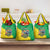 Brazil Coat Of Arms Grocery Bag With Flag Style