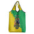Brazil Coat Of Arms Grocery Bag With Flag Style