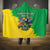 Brazil Coat Of Arms Hooded Blanket With Flag Style