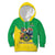 Brazil Coat Of Arms Kid Hoodie With Flag Style - Wonder Print Shop