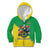 Brazil Coat Of Arms Kid Hoodie With Flag Style - Wonder Print Shop