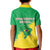 Brazil Coat Of Arms Kid Polo Shirt With Flag Style - Wonder Print Shop