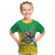 Brazil Coat Of Arms Kid T Shirt With Flag Style - Wonder Print Shop
