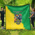 Brazil Coat Of Arms Quilt With Flag Style - Wonder Print Shop