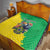 Brazil Coat Of Arms Quilt With Flag Style - Wonder Print Shop