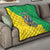 Brazil Coat Of Arms Quilt With Flag Style - Wonder Print Shop