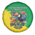 Brazil Coat Of Arms Spare Tire Cover With Flag Style - Wonder Print Shop