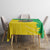 Brazil Coat Of Arms Tablecloth With Flag Style - Wonder Print Shop