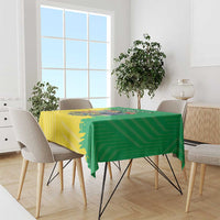 Brazil Coat Of Arms Tablecloth With Flag Style - Wonder Print Shop