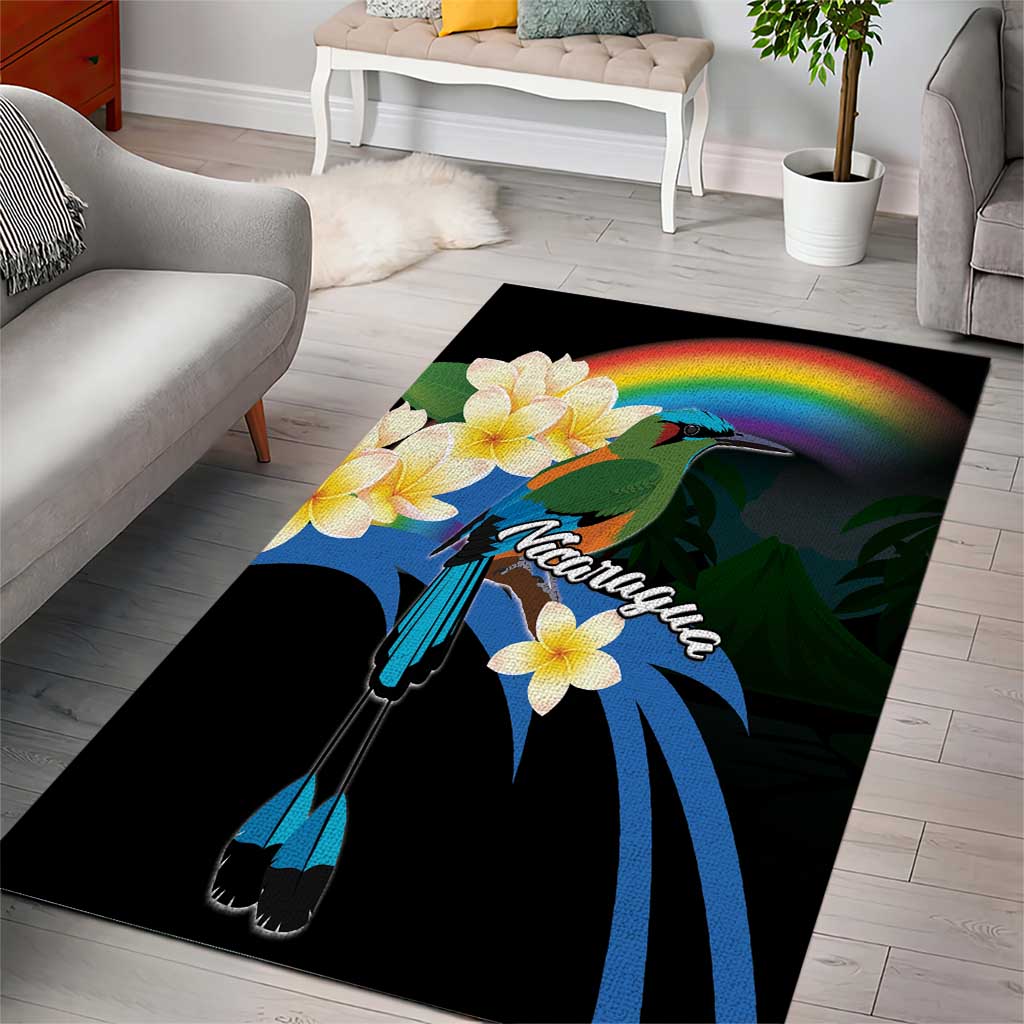 Nicaragua Independence Day Area Rug En Dios confiamos - Wonder Print Shop