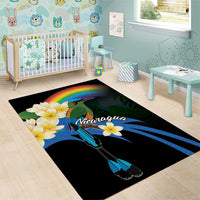 Nicaragua Independence Day Area Rug En Dios confiamos - Wonder Print Shop