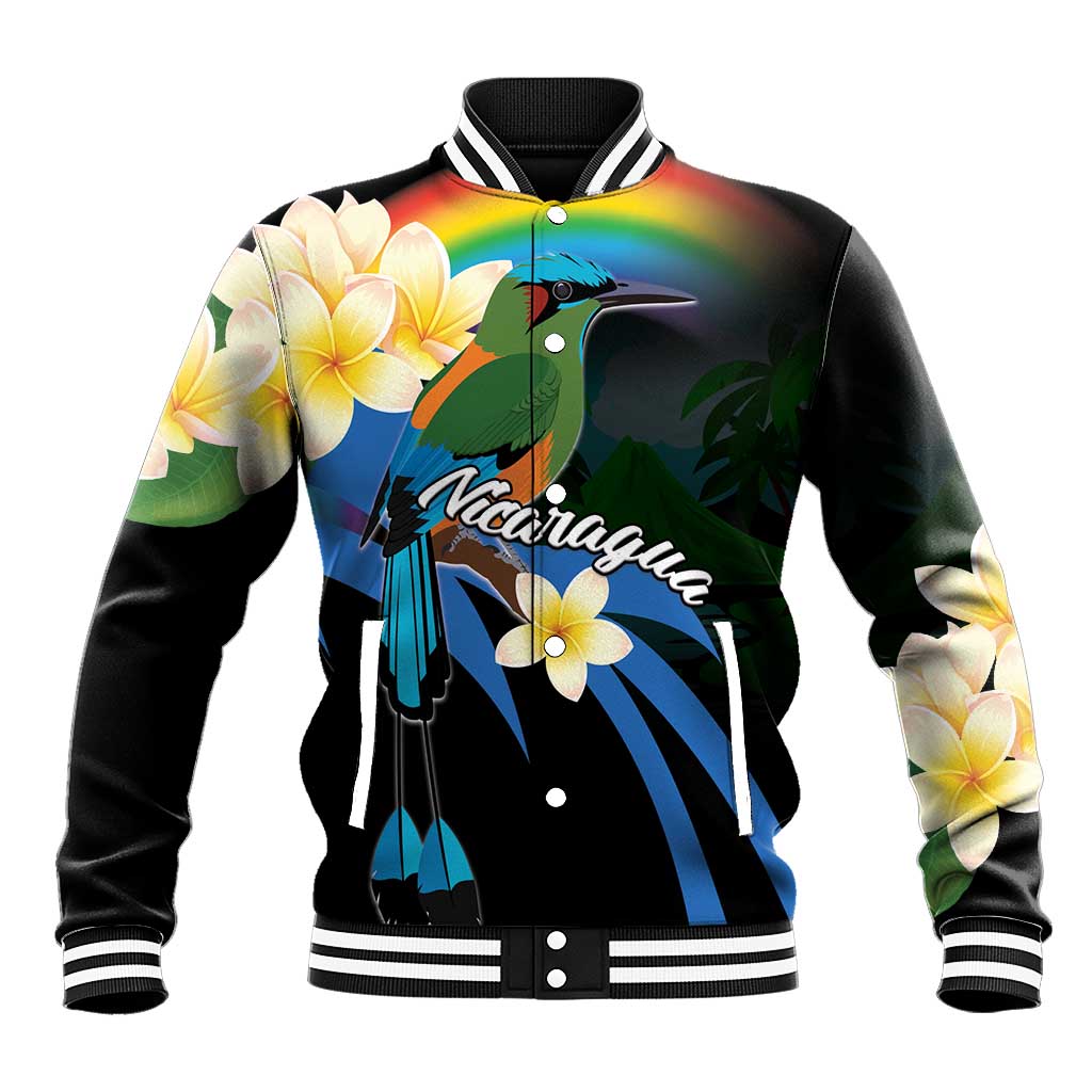 Nicaragua Independence Day Baseball Jacket En Dios confiamos - Wonder Print Shop