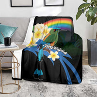 Nicaragua Independence Day Blanket En Dios confiamos - Wonder Print Shop