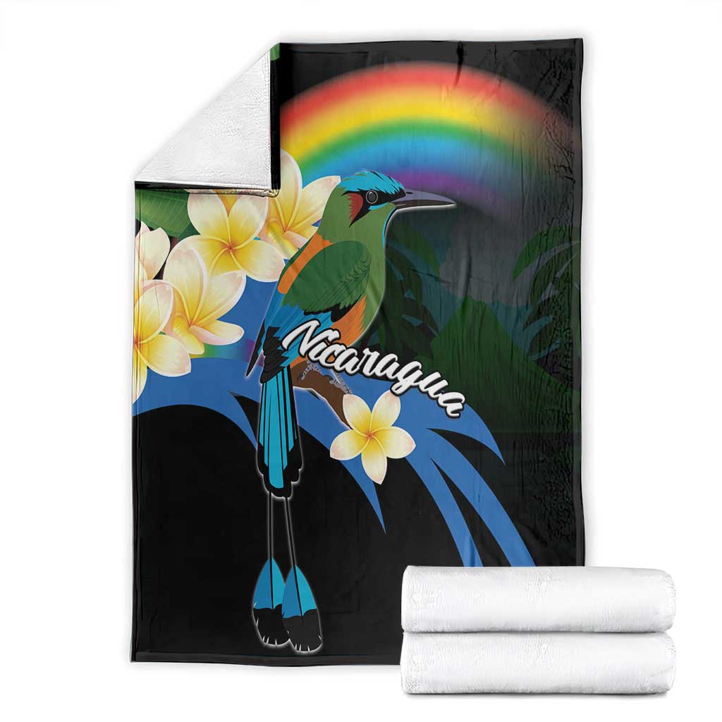Nicaragua Independence Day Blanket En Dios confiamos - Wonder Print Shop