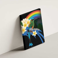 Nicaragua Independence Day Canvas Wall Art En Dios confiamos - Wonder Print Shop