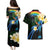 Nicaragua Independence Day Couples Matching Puletasi and Hawaiian Shirt En Dios confiamos - Wonder Print Shop