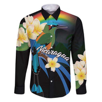 Nicaragua Independence Day Family Matching Puletasi and Hawaiian Shirt En Dios confiamos - Wonder Print Shop