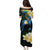 Nicaragua Independence Day Family Matching Puletasi and Hawaiian Shirt En Dios confiamos - Wonder Print Shop