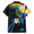 Nicaragua Independence Day Family Matching Tank Maxi Dress and Hawaiian Shirt En Dios confiamos - Wonder Print Shop
