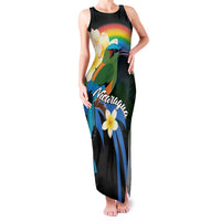 Nicaragua Independence Day Family Matching Tank Maxi Dress and Hawaiian Shirt En Dios confiamos - Wonder Print Shop